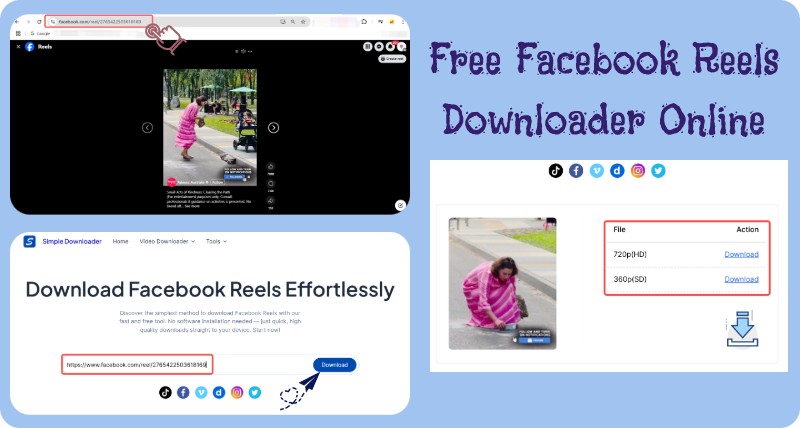 free facebook reels downloader online